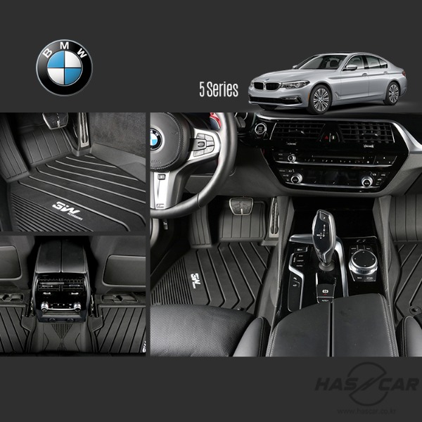 BMW 5시리즈(17년~) G30전용 3W 에코라이너 프리미엄 신개념 자동차매트