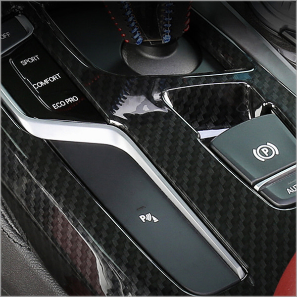 BMW G30 신형 5시리즈 전용 기어패널 카본 악세사리